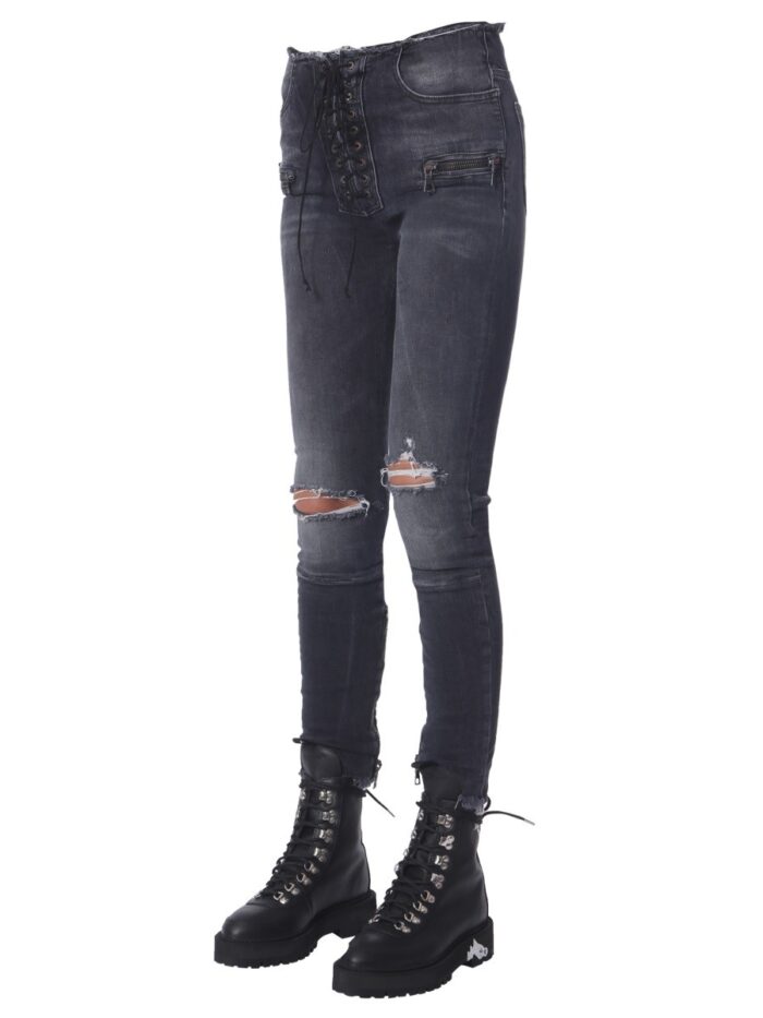 UNRAVEL SKINNY FIT JEANS
