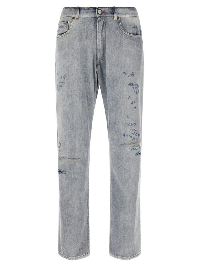 mm6 maison margiela used effect jeans MM6 MAISON MARGIELA Used Effect Jeans