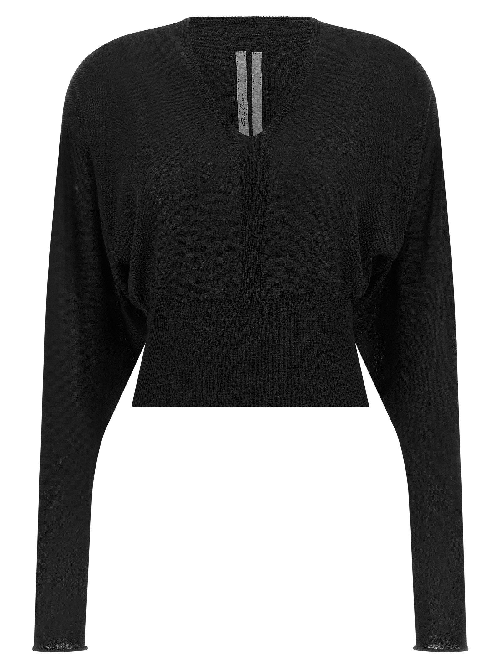RICK OWENS 'V Cropped' Top
