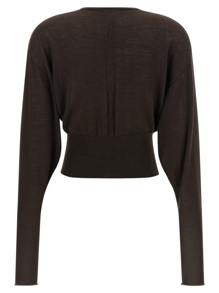 RICK OWENS 'V Cropped' Top