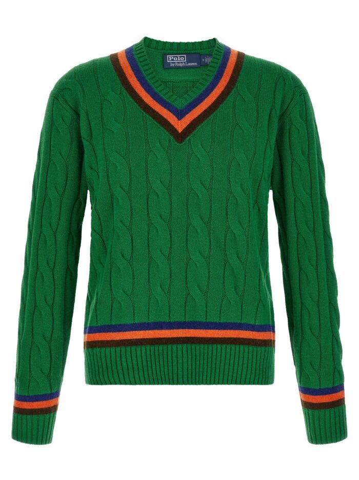 polo ralph lauren v knit with cable pattern Polo Ralph Lauren V-knit With Cable Pattern