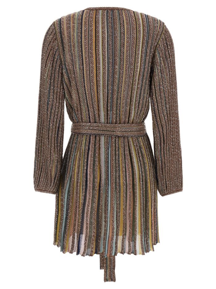 Missoni V-neck And Belt Dress