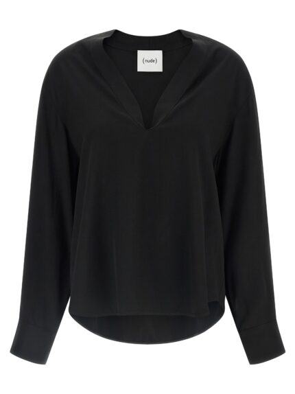 NUDE V-neck Blouse