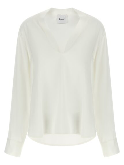 NUDE V-neck Blouse