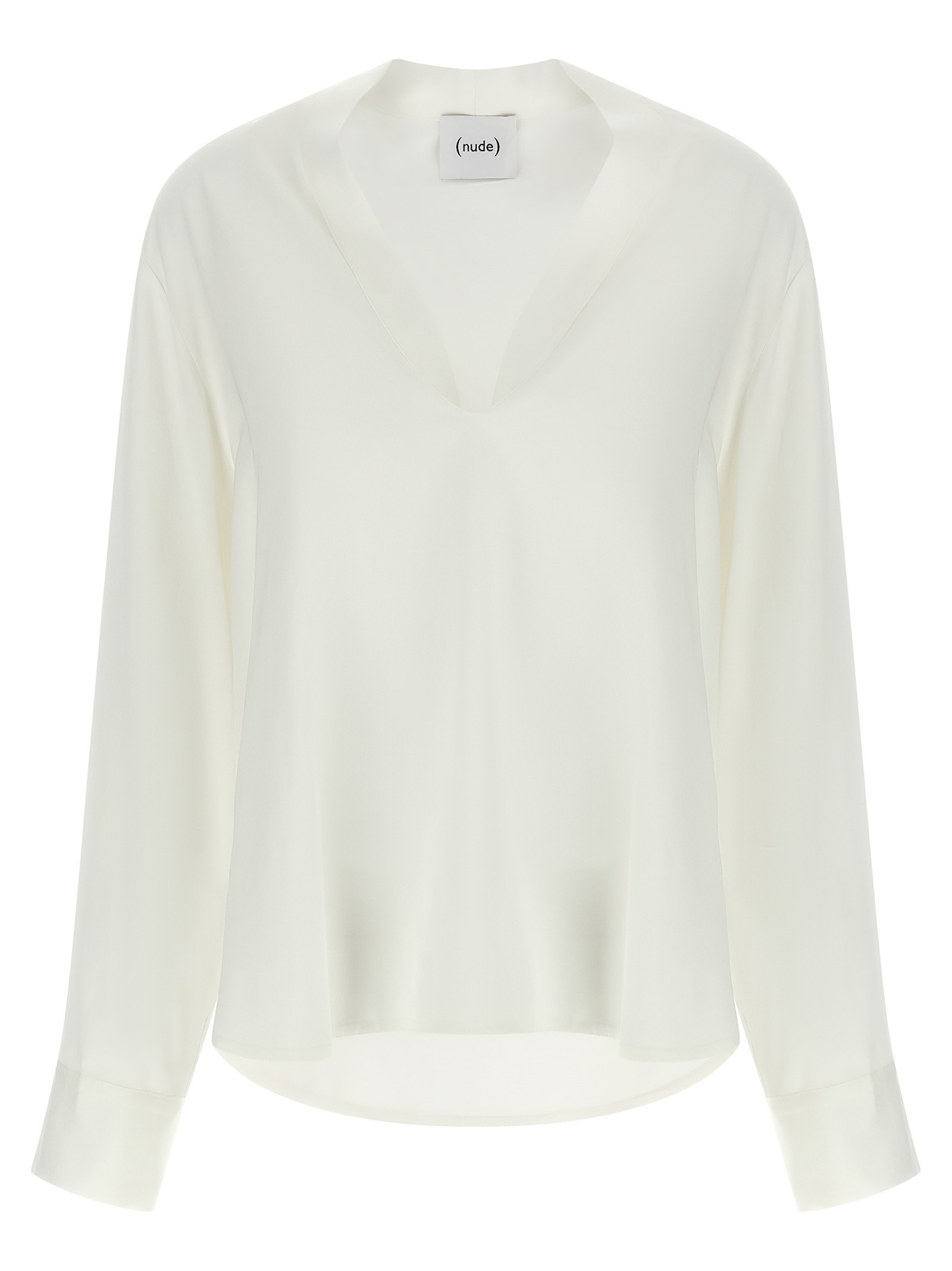 NUDE V-neck Blouse