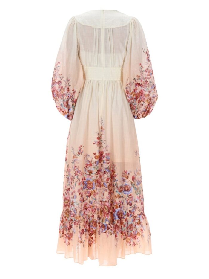 Zimmermann V-neck Long Dress