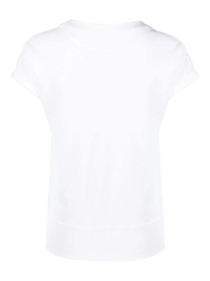 V Neck T-shirt With Groe