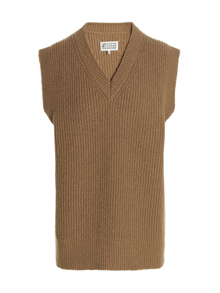 maison margiela v neck vest Maison Margiela V-neck Vest