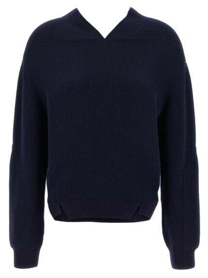 Victoria Beckham 'V-neck Yoke Detail' Sweater