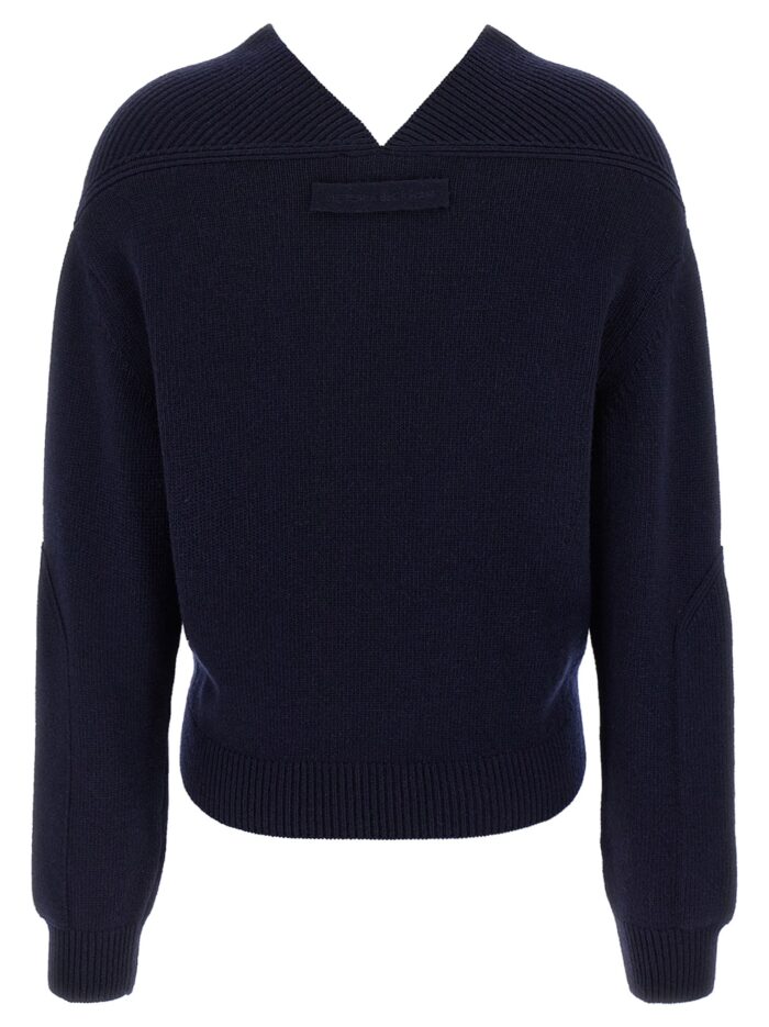 Victoria Beckham 'V-neck Yoke Detail' Sweater