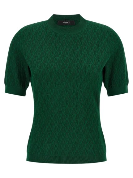 Versace V-pattern T-shirt