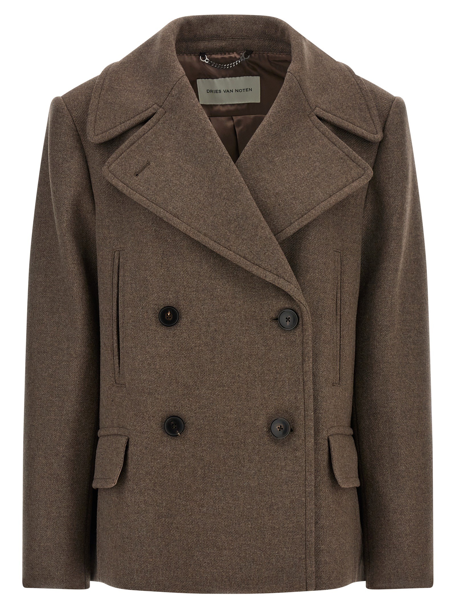 Dries Van Noten 'Vafel' Coat
