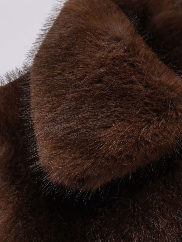 VALENTINI 1972 Faux Fur Bomber Jacket