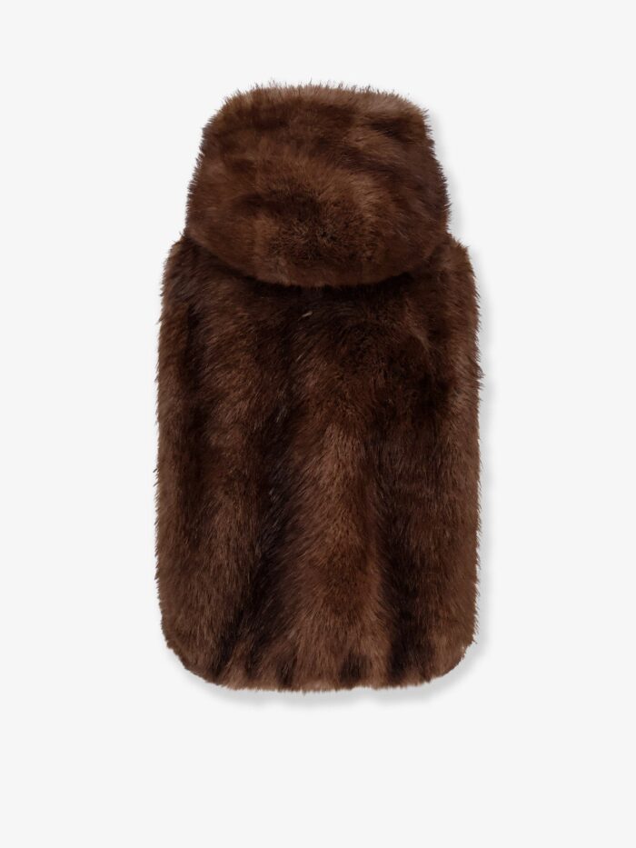 VALENTINI 1972 Sleeveless Faux Fur Jacket