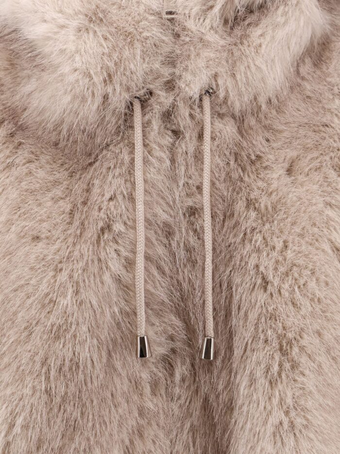 VALENTINI 1972 Sleeveless Faux Fur Jacket
