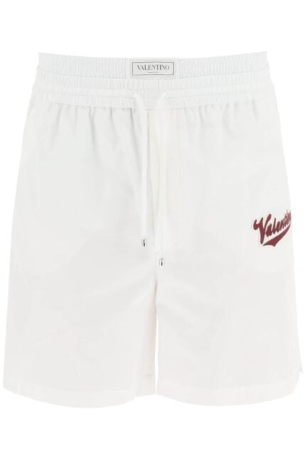 Valentino Bermuda With Incorporated Boxer Detail