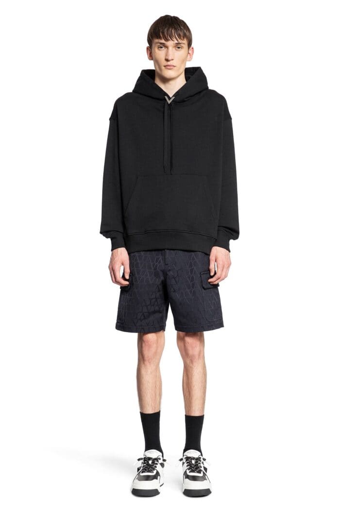 VALENTINO Classic Jersey Hoodie