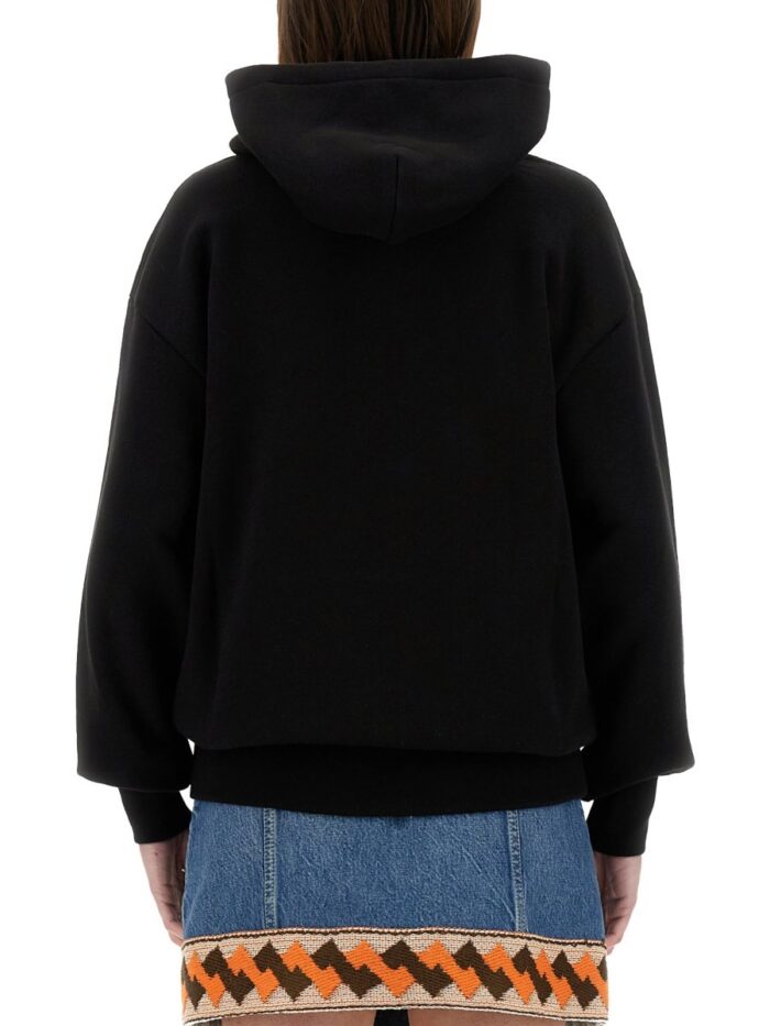 Valentino COTTON HOODIE WITH PRINT