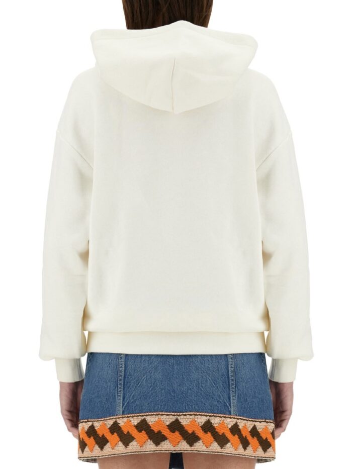Valentino COTTON HOODIE WITH PRINT