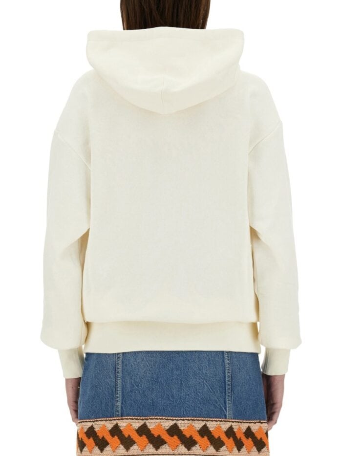 Valentino COTTON HOODIE WITH PRINT