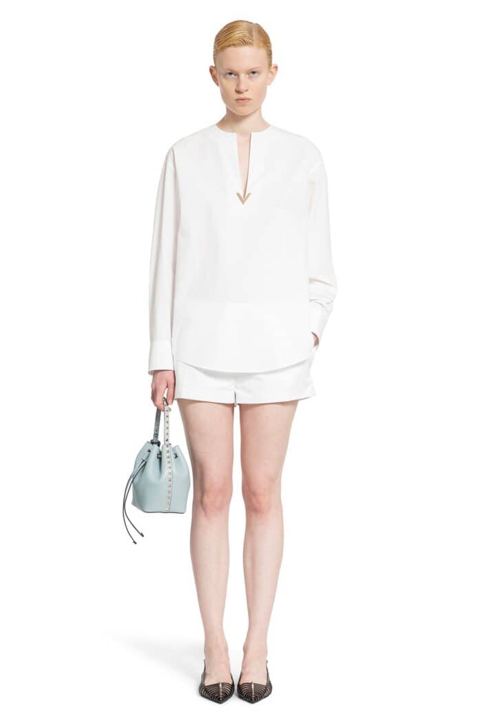 VALENTINO Cotton Poplin Blouse