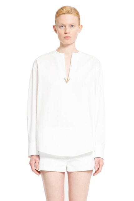 VALENTINO Cotton Poplin Blouse