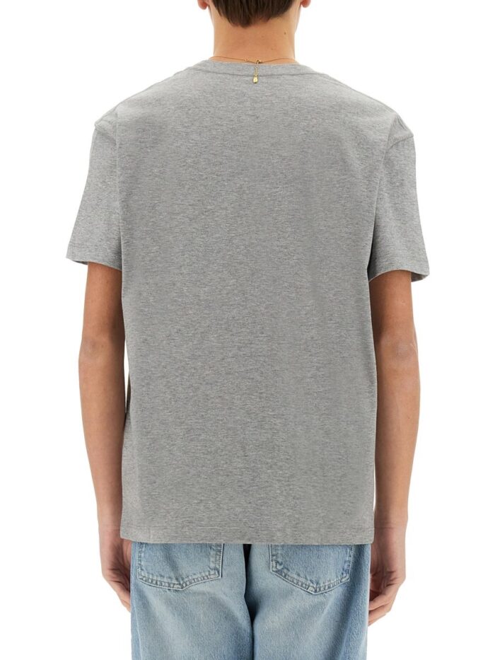 Valentino COTTON T-SHIRT WITH "VLOGO" PATCH