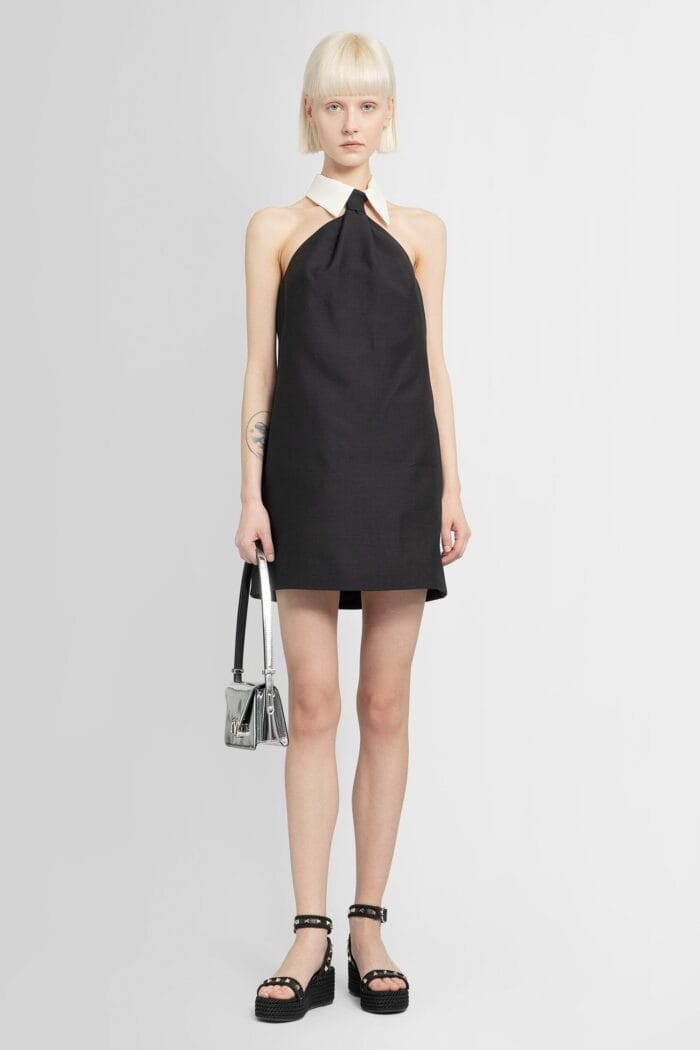 VALENTINO Crepe Couture Short Dress