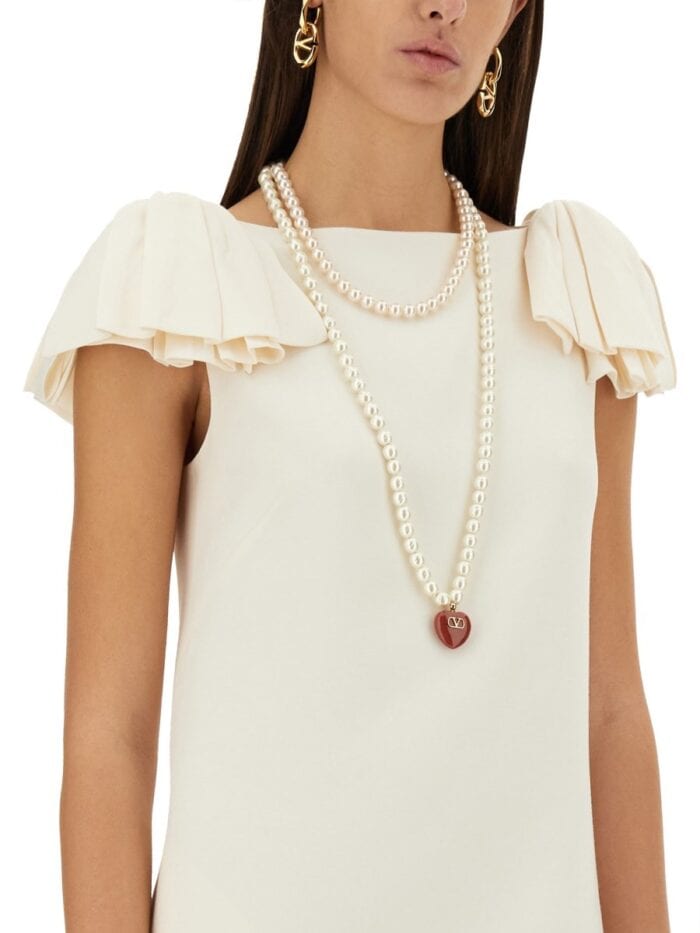 Valentino CREPE COUTURE SHORT DRESS