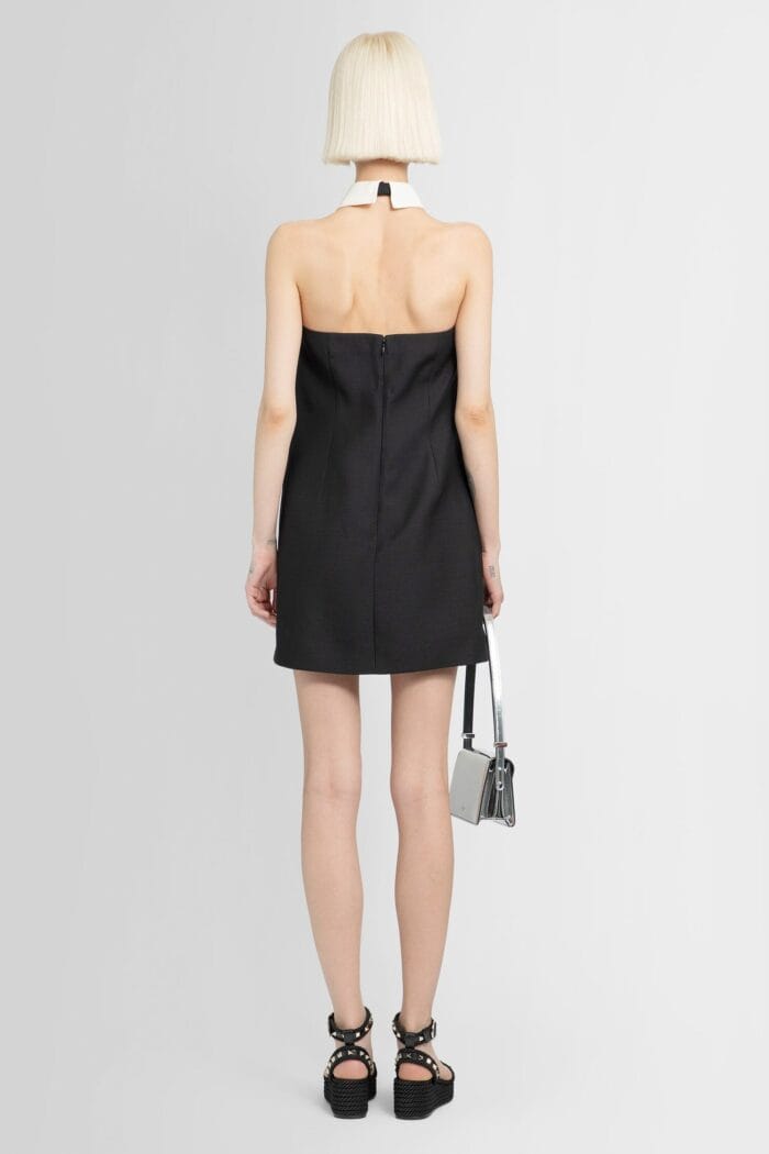 VALENTINO Crepe Couture Short Dress