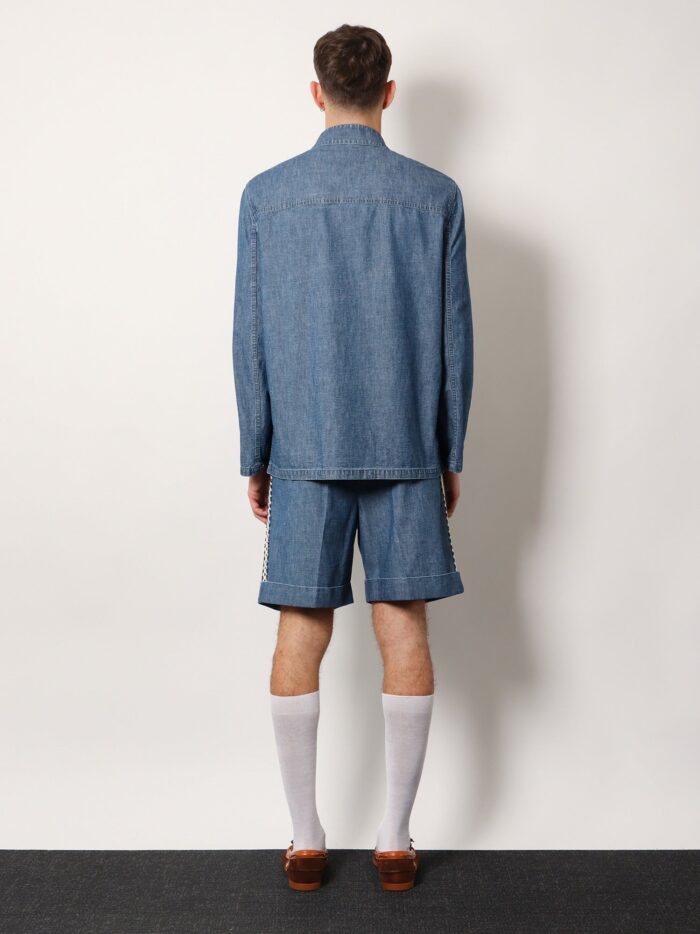 Valentino Garavani Valentino Denim Sahariana Jacket