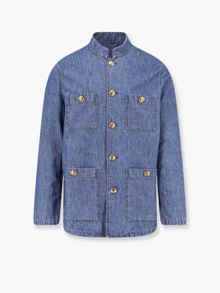 valentino garavani valentino denim sahariana jacket Valentino Garavani Valentino Denim Sahariana Jacket