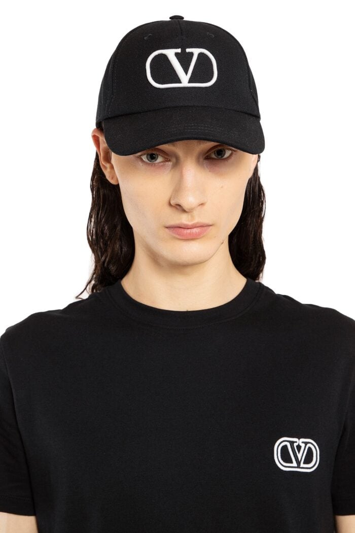 VALENTINO Embroidered Vlogo Baseball Cap