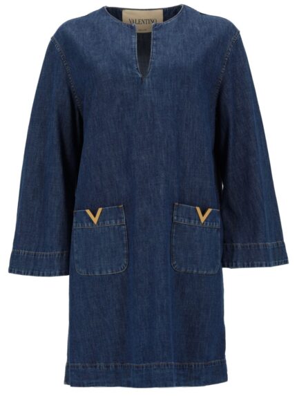 Valentino Garavani ABITO IN DENIM "CHAMBRAY"