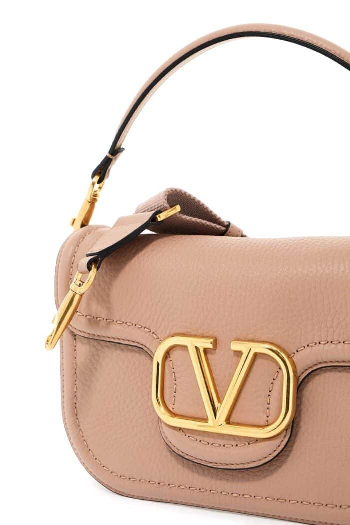 VALENTINO GARAVANI Alltime Hammered Leather Shoulder Bag