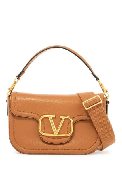 VALENTINO GARAVANI Alltime Hammered Leather Shoulder Bag