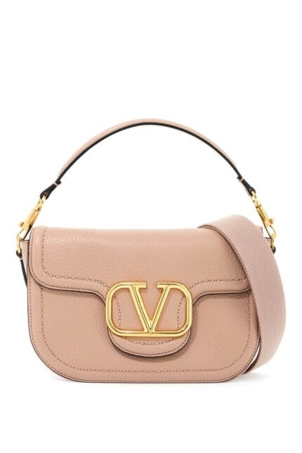 VALENTINO GARAVANI Alltime Hammered Leather Shoulder Bag