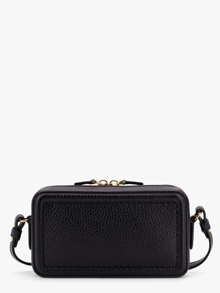 Valentino Garavani Alltime Leather Shoulder Bag With Vlogo Signature Detail