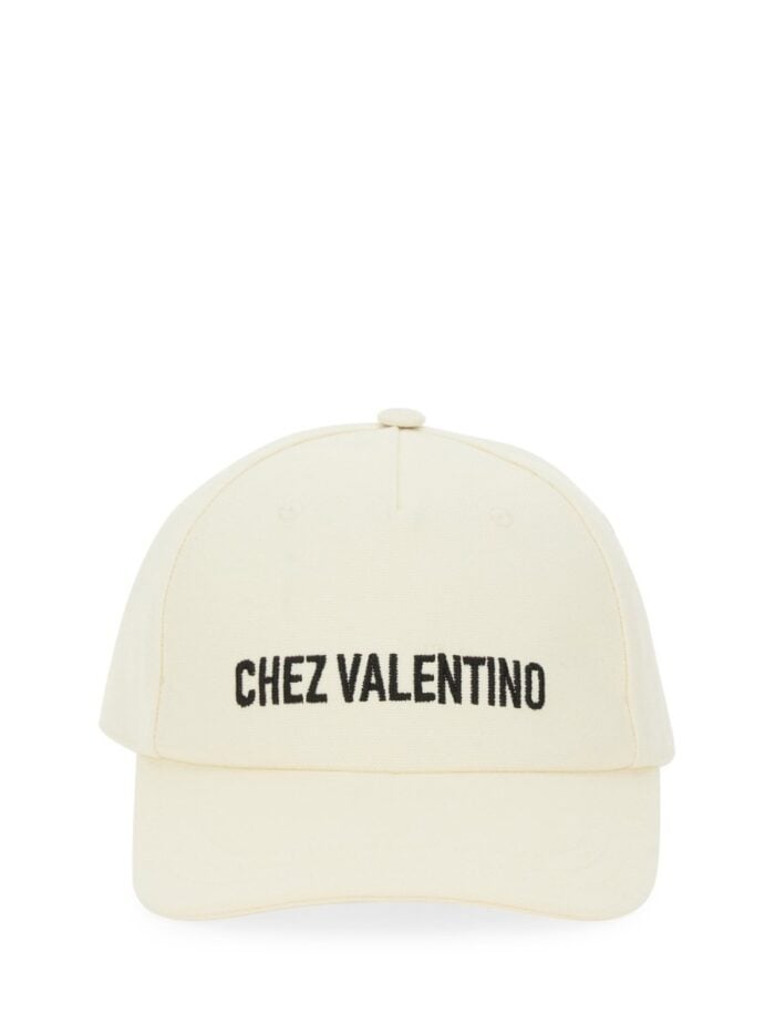 Valentino Garavani BASEBALL CAP WITH EMBROIDERY