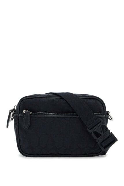 VALENTINO GARAVANI Black Iconographe Crossbody Bag