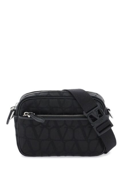 VALENTINO GARAVANI Black Iconographe Crossbody Bag