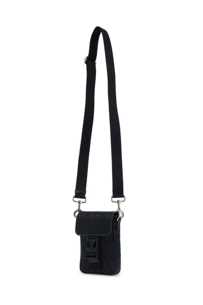 VALENTINO GARAVANI Black Iconographe Mini Crossbody Bag