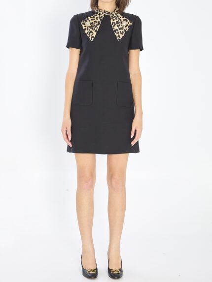 Valentino Garavani Bow dress in couture crepe