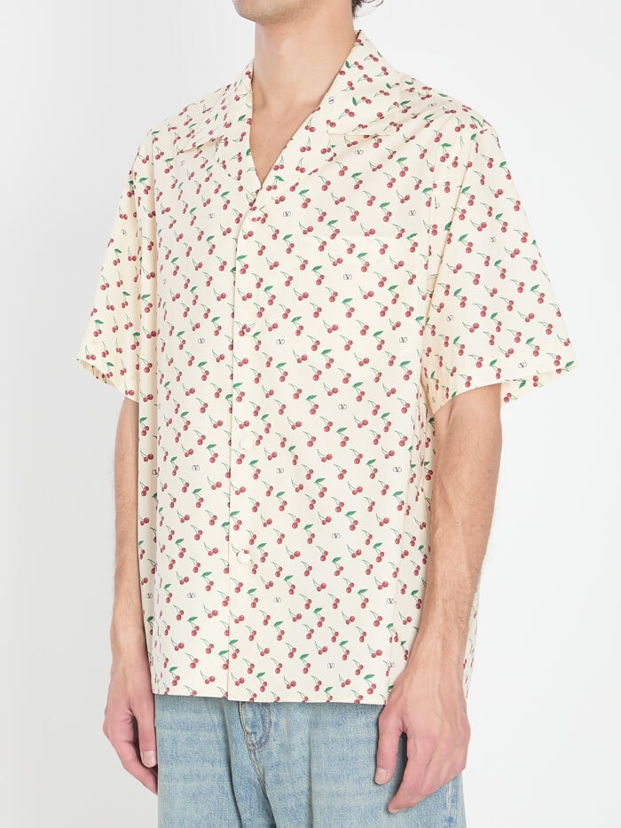 Valentino Garavani Bowling Cherryfic shirt