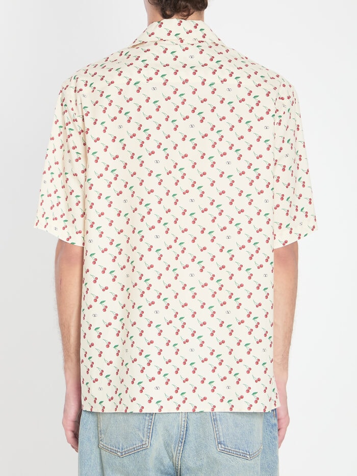 Valentino Garavani Bowling Cherryfic shirt