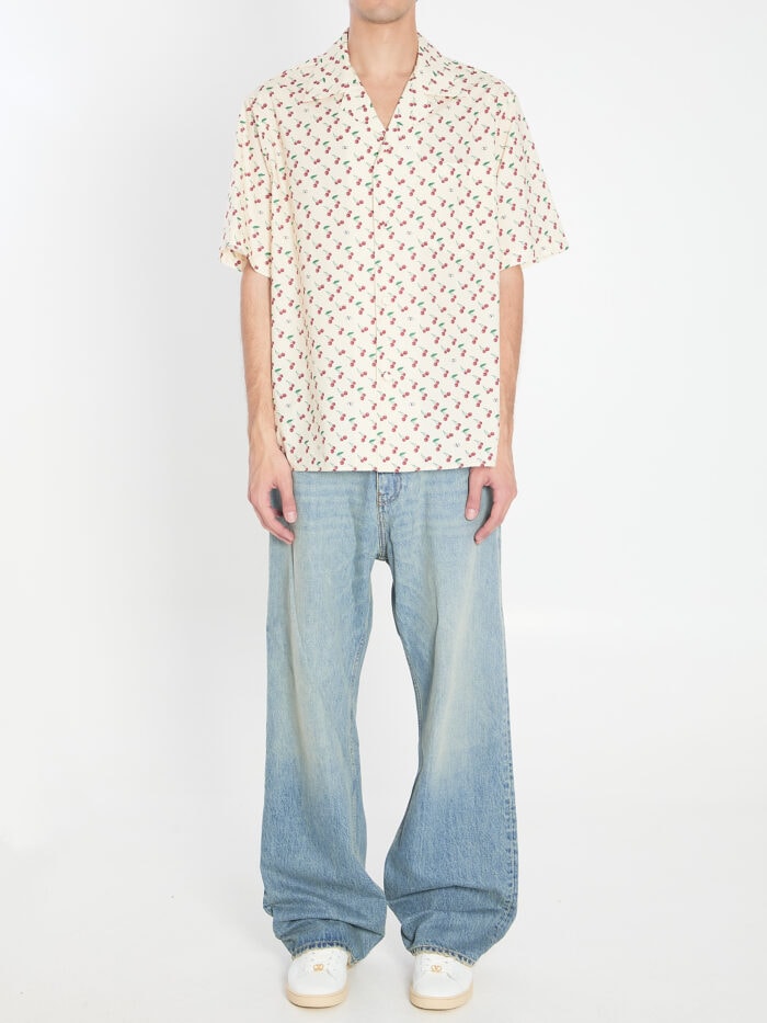 Valentino Garavani Bowling Cherryfic shirt