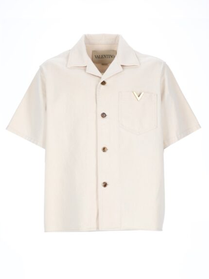 Valentino Garavani CAMICIA CON DETTAGLIO "VGOLD"