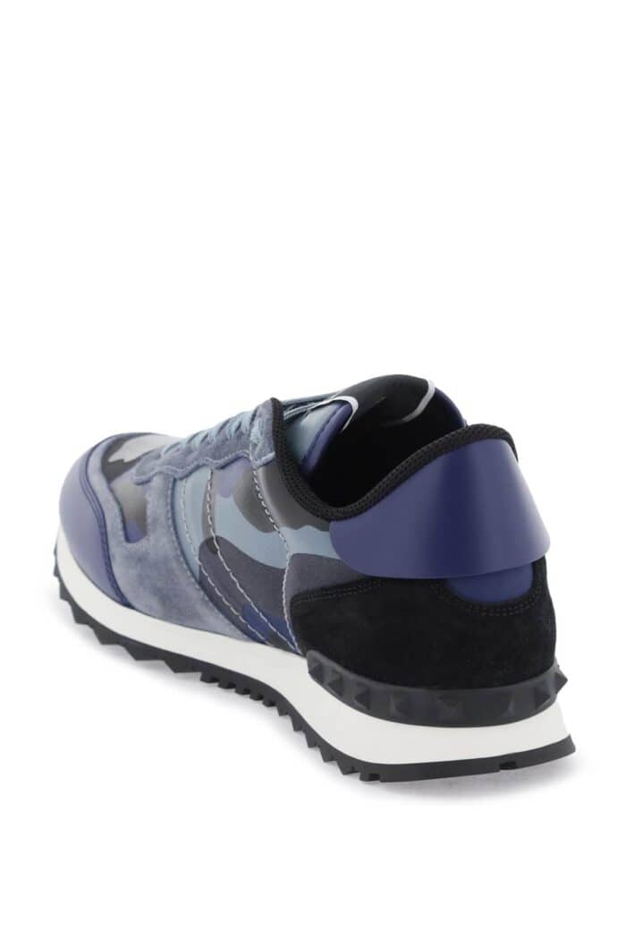 Valentino Garavani Camouflage Rockrunner Sneakers