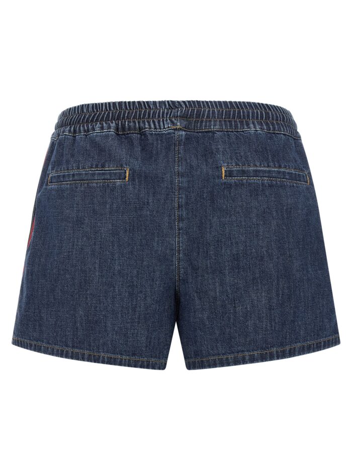 Valentino Garavani Chambray Denim Shorts