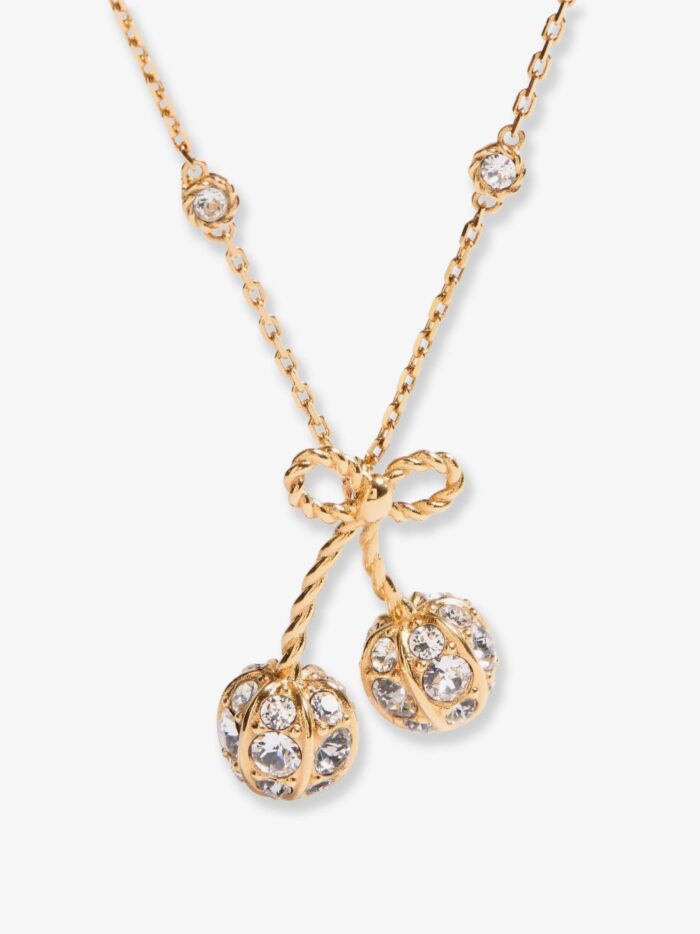 Valentino Garavani Cherrifyc Metal Necklace With Swarovski Crystals